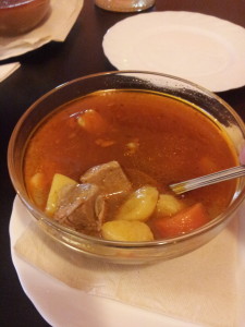 Goulash soup