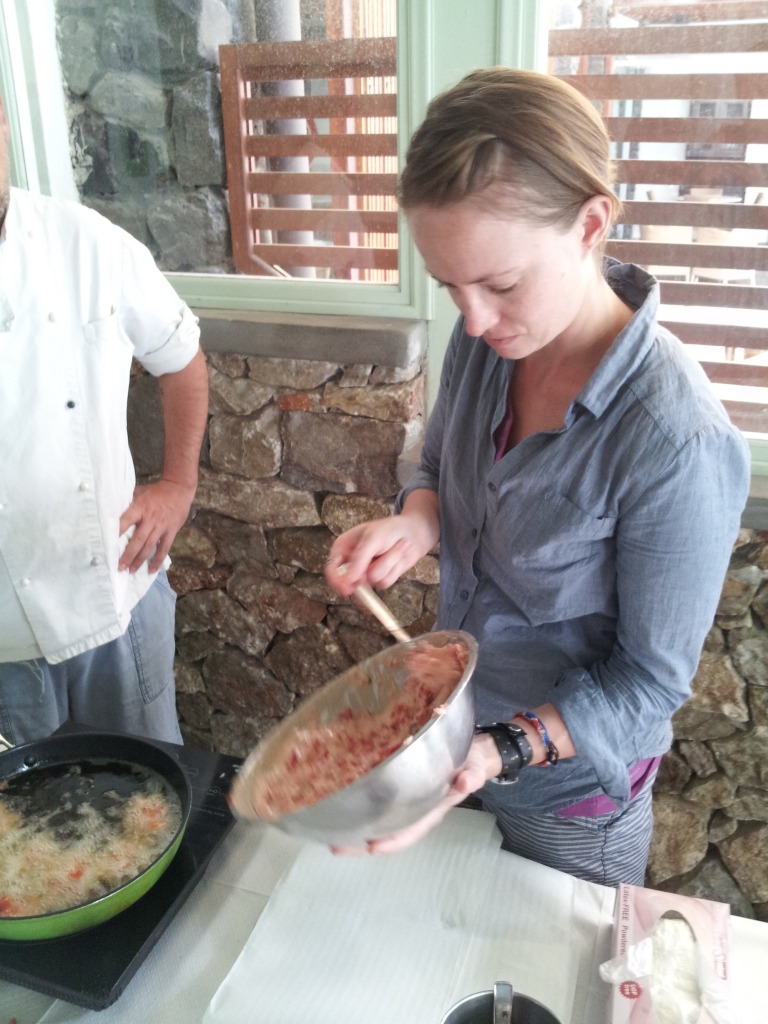 santorini cooking class