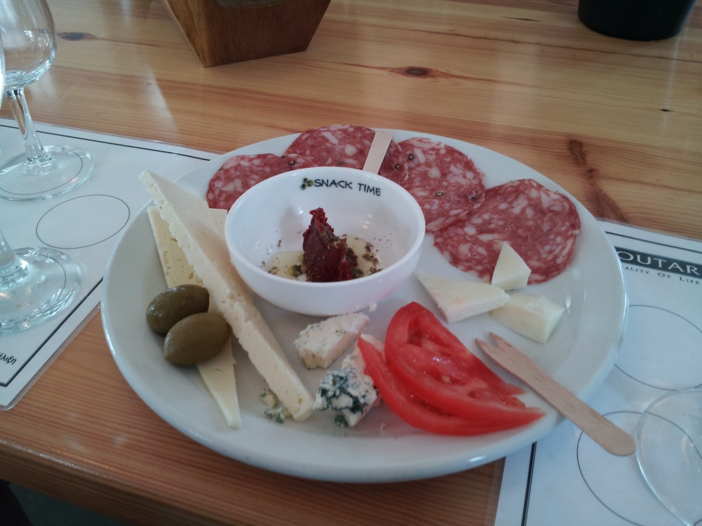 Wine tasting snacks