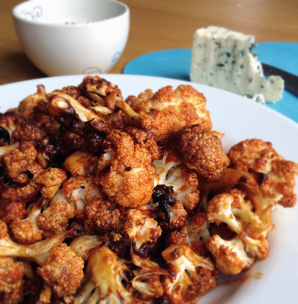 spicy cauliflower hot wings