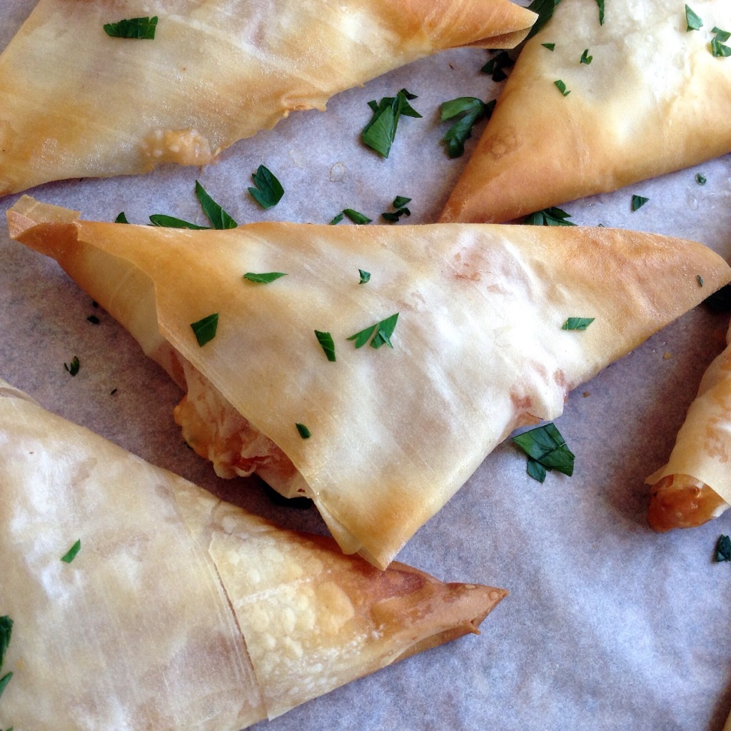 tomato feta borek