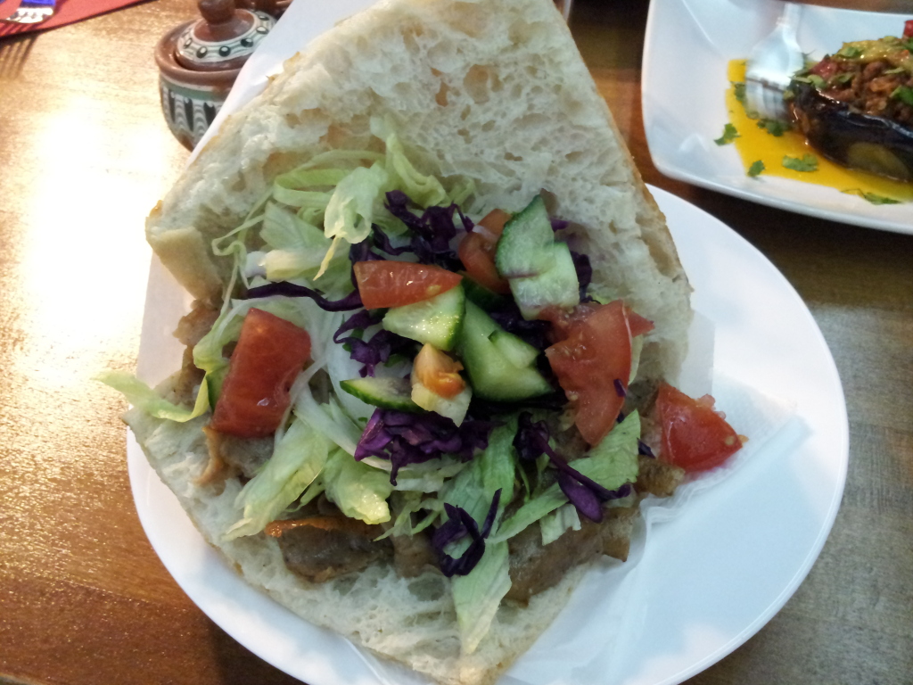 A doner kepab in Berlin