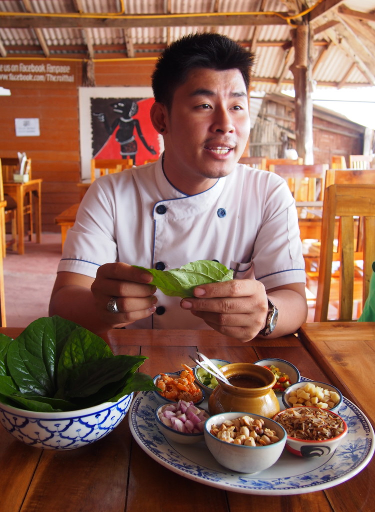 Thai cooking class chef