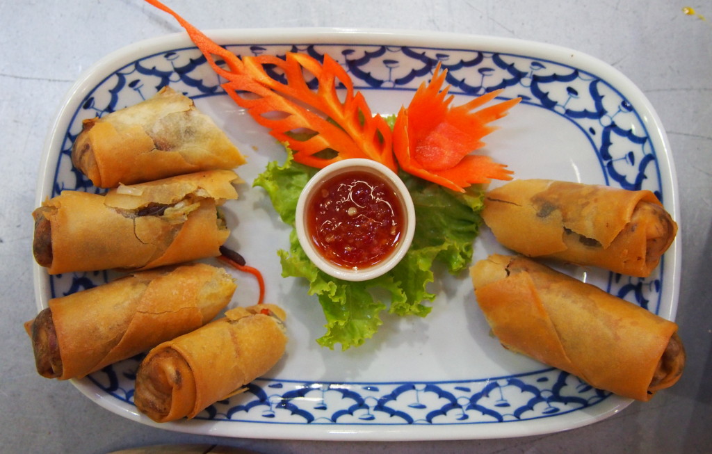 spring rolls in ko lanta