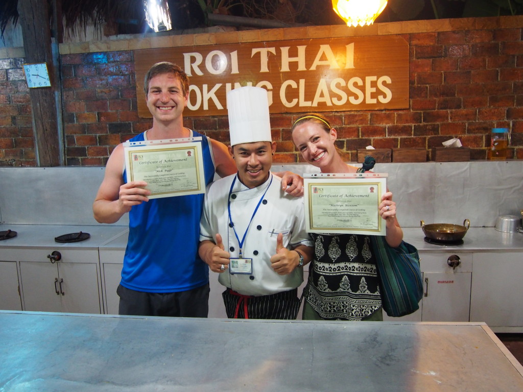 cooking class in Thailand
