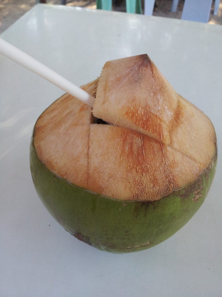 Thai coconut drink