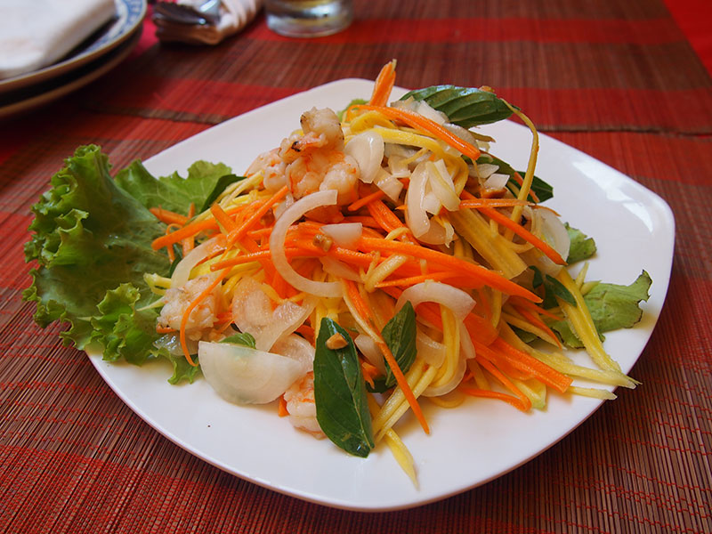 Cambodian Green Mango Salad