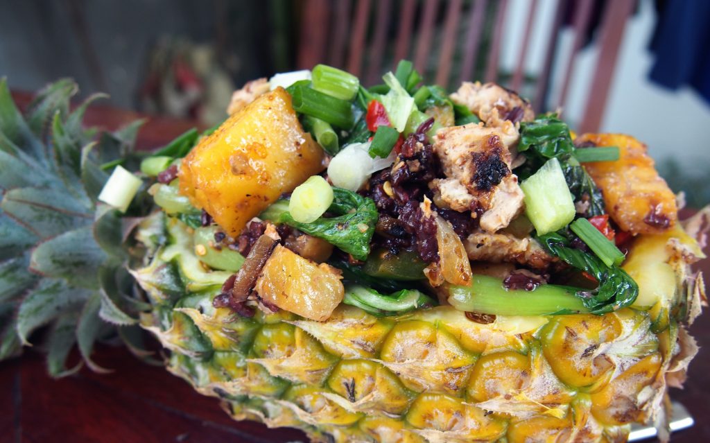 Pineapple Coconut Fried Rice