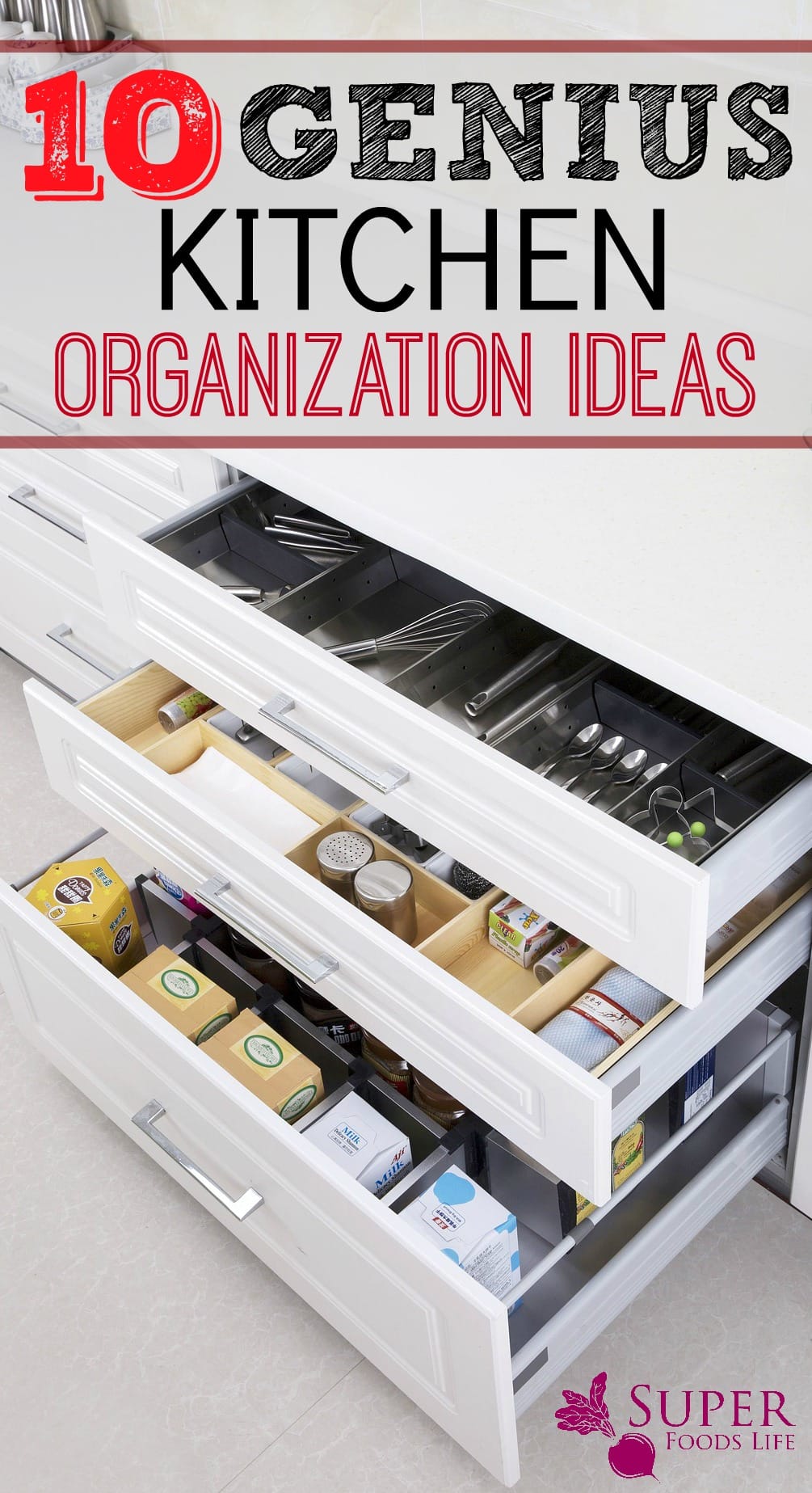 Ways to get organized?!?! Yes, please! These tips are so awesomely easy that even I will be able to (finally) get organized :)