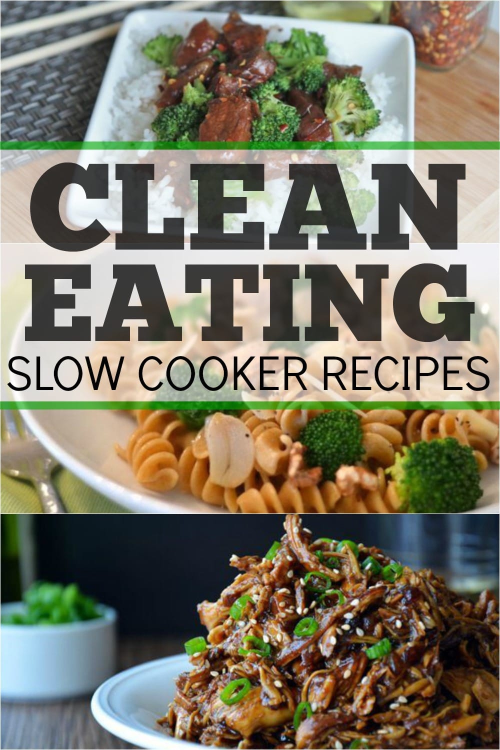 Clean eating + slow cooker = awesome!! I love these clean eating crock pot recipes!