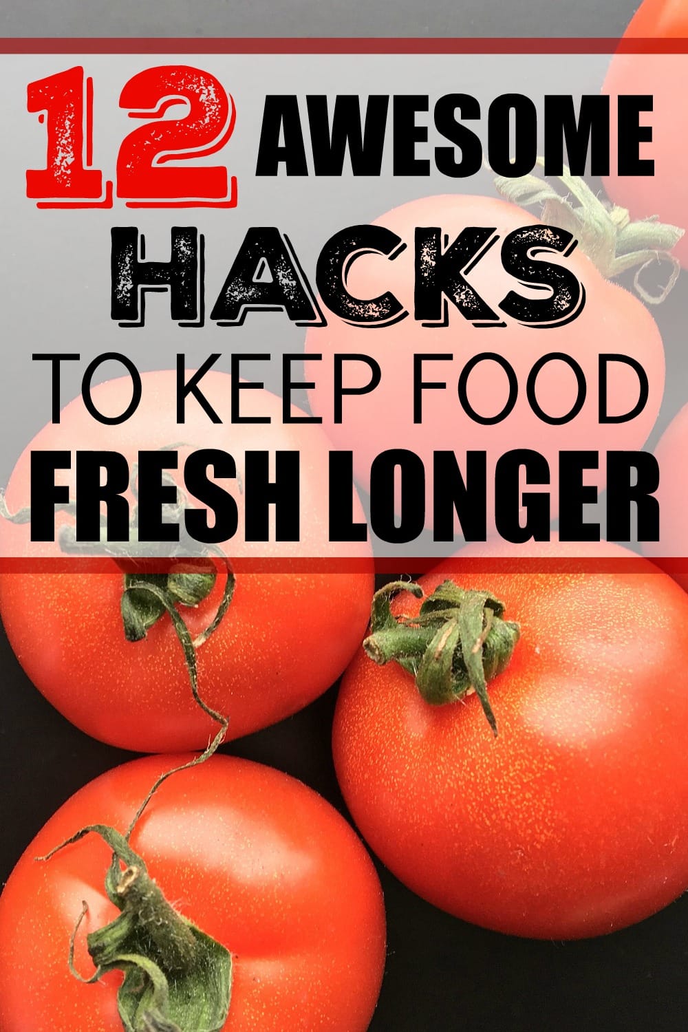 I hate buying fresh fruits and veggies only to have them go bad a few days later. I was looking for some tips to keep food fresh longer and came across this post and it's exactly what I was looking for!!
