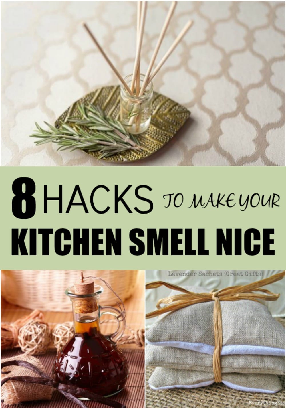 Loving these easy tips on keeping your kitchen smelling nice and clean!! I've already tried of few of them - great ideas!