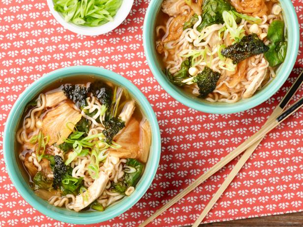 10-Minute Chicken, Corn and Kimchi Ramen
