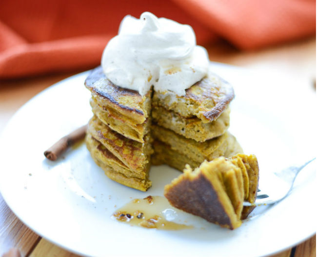 Pumpkin Spice Pancakes