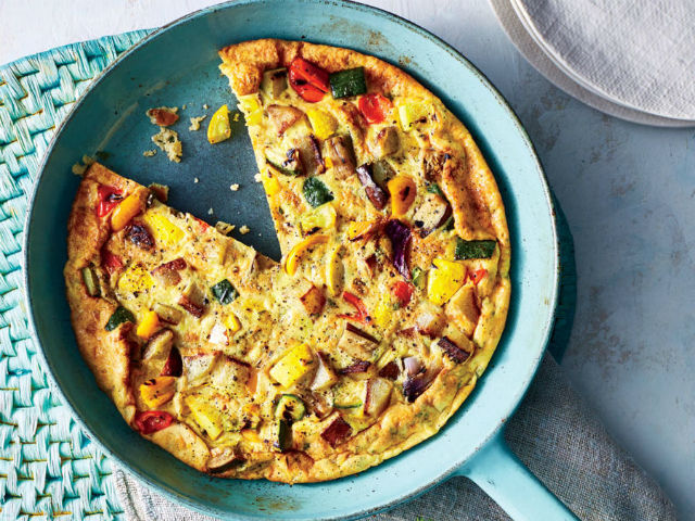 Grilled Vegetable Frittata