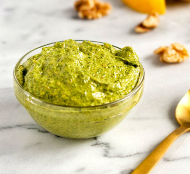 Kale Walnut Pesto