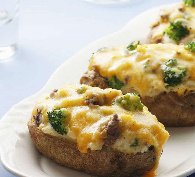 Loaded Twice Baked Potatoes