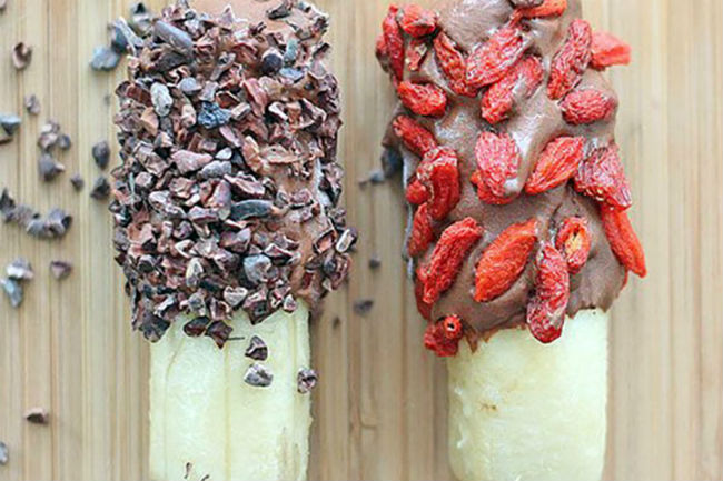 Superfood Banana Pops