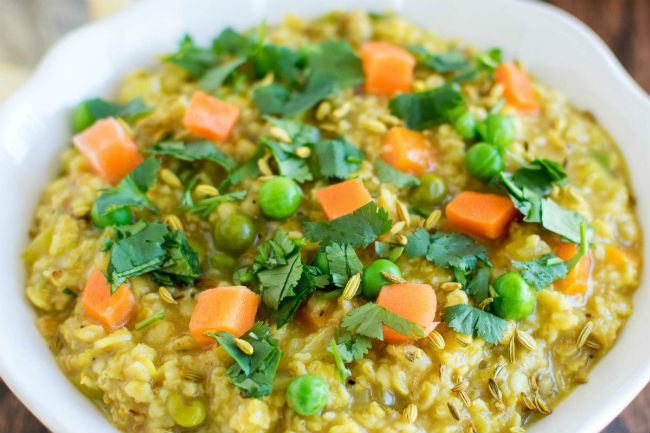 Vegan Masala Oatmeal