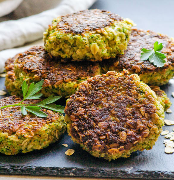 Vegetarian Oatmeal Patties