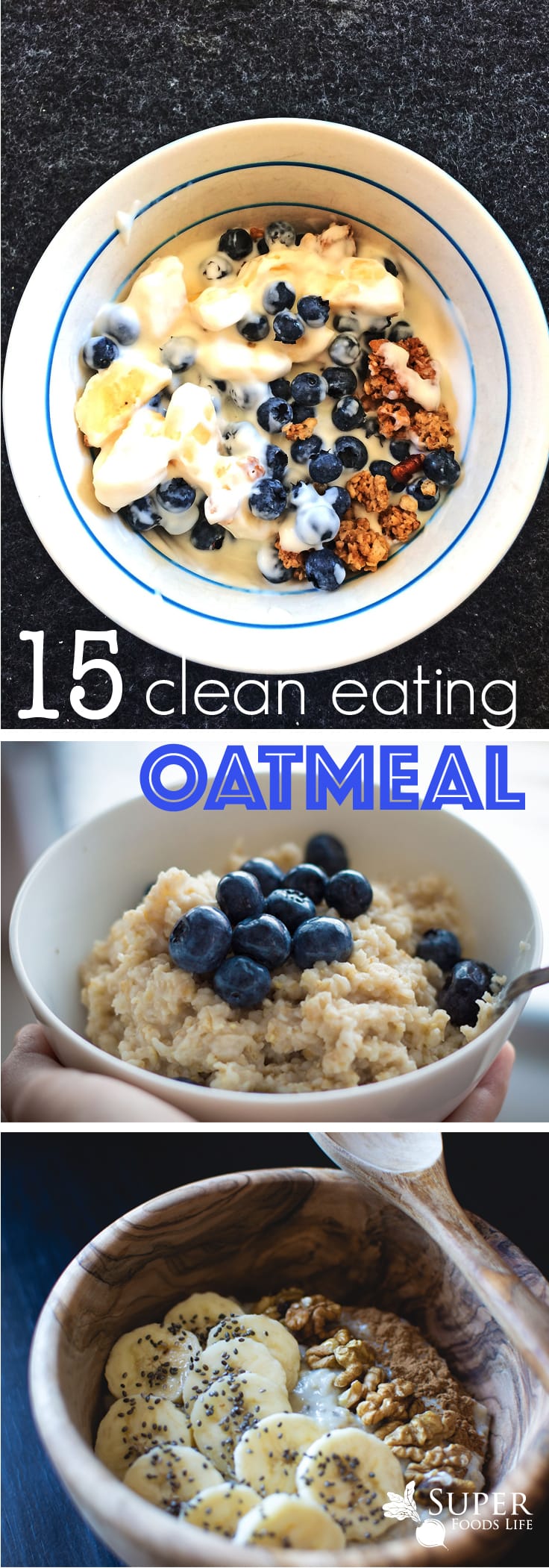 I love oatmeal! It's one of my all time favorite breakfast meals. But oatmeal is not just for breakfast. In fact, there are some really amazing clean eating oatmeal recipes... for lunch and dinner!!