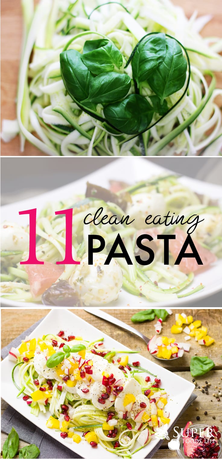 I really, really love pasta! And I'm also a big fan of clean eating. Great post with lots of great clean eating pasta recipes!