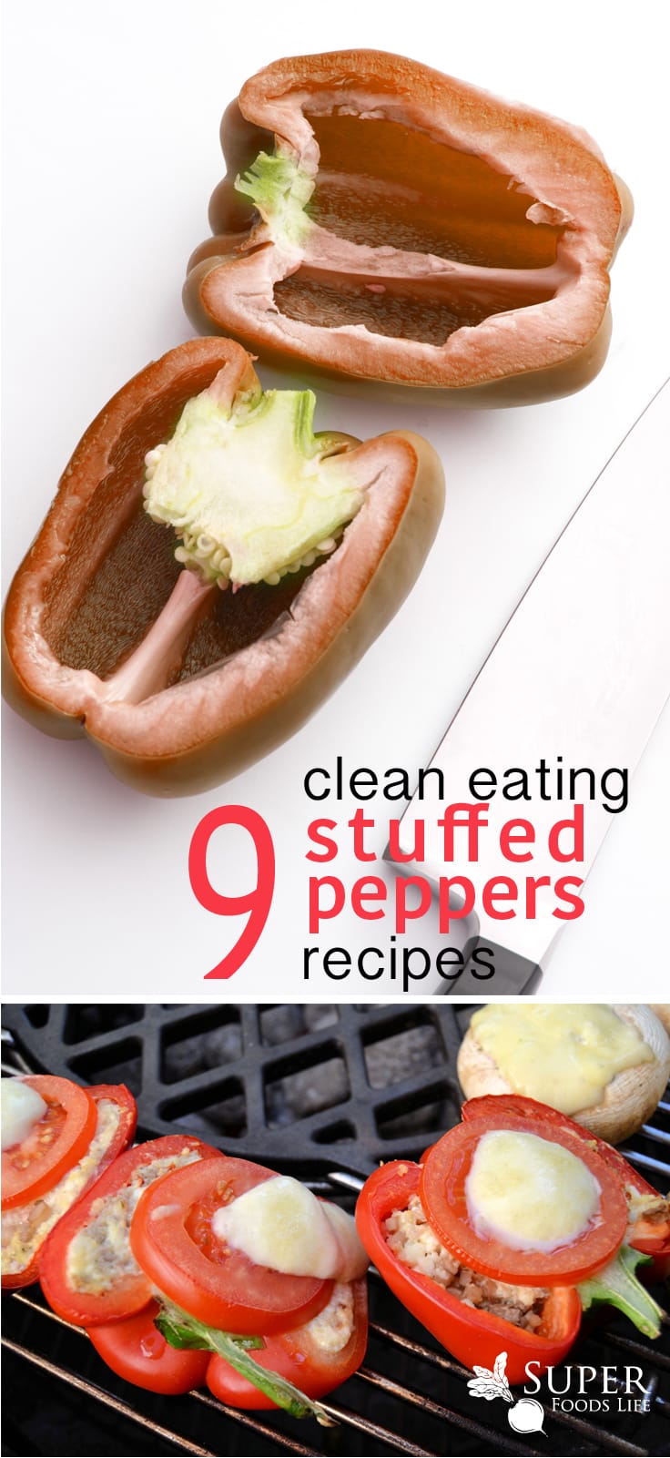 Looking for some easy, healthy recipes? Check out these clean eating stuffed mushroom recipes!