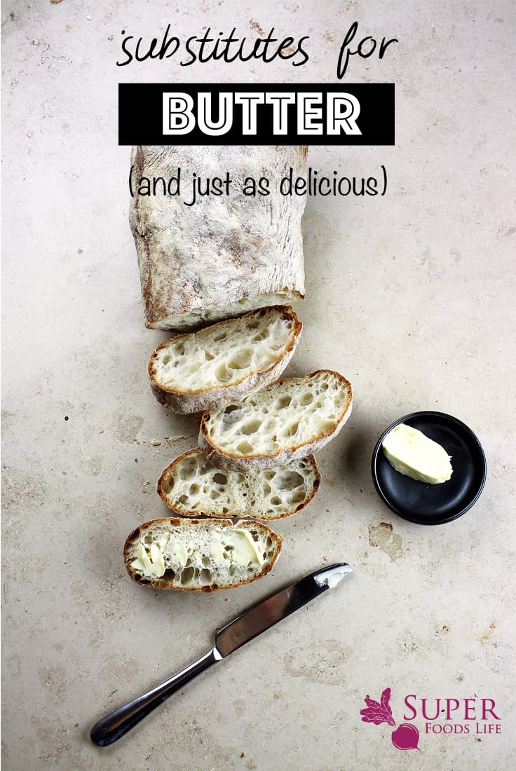 This is a great post if you're looking for some butter substitutes for either baking or just to go with your bread! Lots of healthy alternatives!